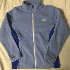 The North Face Kids Jacket - Light Blue and Dark Blue